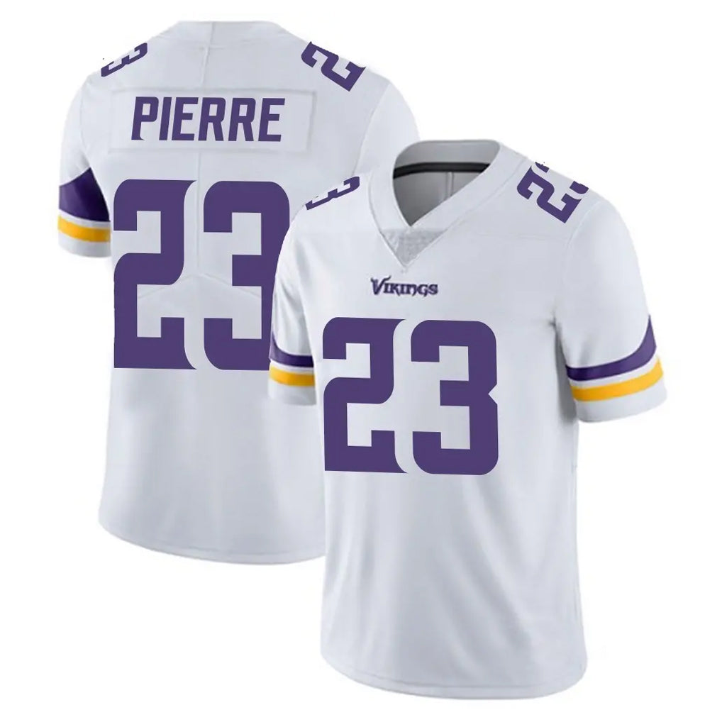 Tlead MN.Vikings #23 James Pierre Player White Limited Vapor Untouchable Home Game Stitched Jerseys