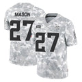 Tlead MN.Vikings #27 Jordan Mason Player Arctic Camo Salute To Service Limited Game Stitched Jerseys
