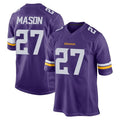 Tlead MN.Vikings #27 Jordan Mason Player Purple Home Game Stitched Jerseys