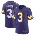 Tlead MN.Vikings #3 Jordan Addison Purple Classic Player Game American Stitched Jerseys