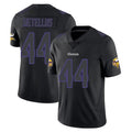 Tlead MN.Vikings #44 Josh Metellus Player Black Impact LImited Home Game Stitched Jerseys