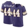 Tlead MN.Vikings #44 Josh Metellus Player Purple Classic Home Game Stitched Jerseys