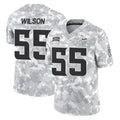 Tlead MN.Vikings #55 Eric Wilson Player Arctic Camo Salute To Service Limited Game Stitched Jerseys