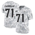 Tlead MN.Vikings #71 Christian Darrisaw Player Arctic Camo Salute To Service Limited Game Stitched Jerseys