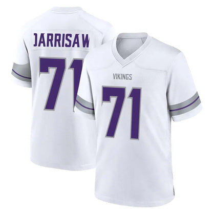 Tlead MN.Vikings #71 Christian Darrisaw Player White Alternate Home Game Stitched Jerseys