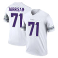 Tlead MN.Vikings #71 Christian Darrisaw Player White Alternate Legend Home Game Stitched Jerseys