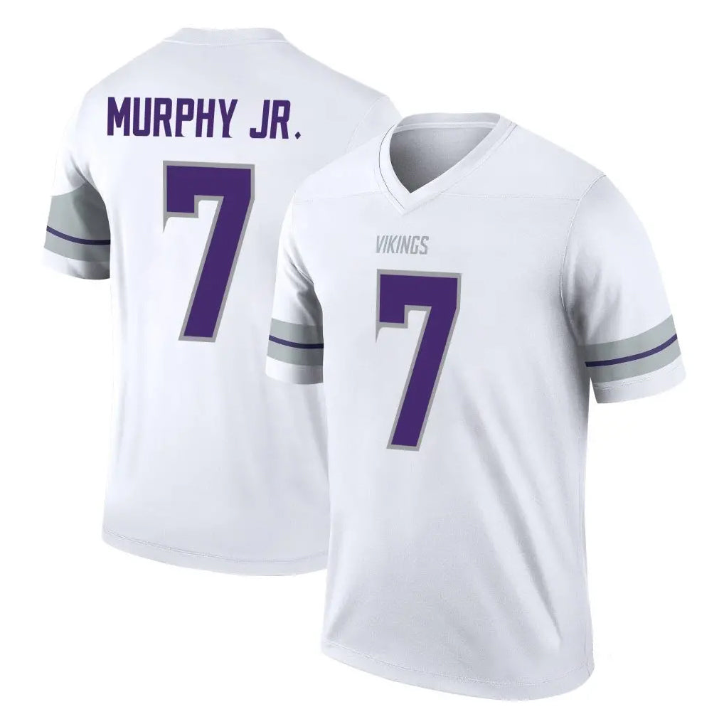Tlead MN.Vikings #7 Byron Murphy Jr. Player White Alternate Legend Home Game Stitched Jerseys