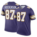 Tlead MN.Vikings #87 T.J. Hockenson Player Purple Limited Classic Home Game Stitched Jerseys