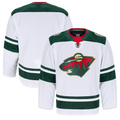 Tlead M.Wild White Away Authentic Pro Jerseys