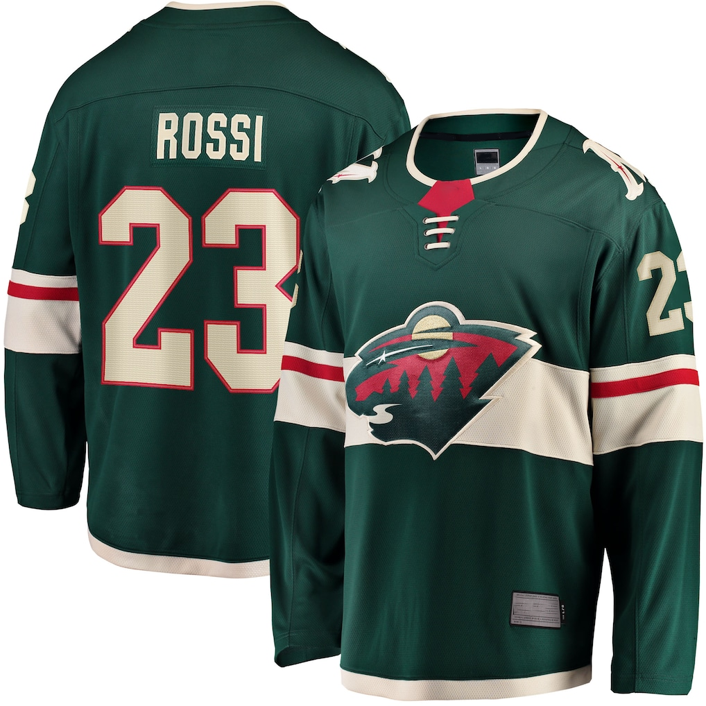 Tlead M.Wild #23 Marco Rossi Green Home Breakaway Player Jerseys
