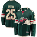 Tlead M.Wild #25 Jonas Brodin Green Breakaway Jerseys