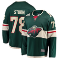 Tlead M.Wild #78 Nico Sturm Green Home Breakaway Jerseys