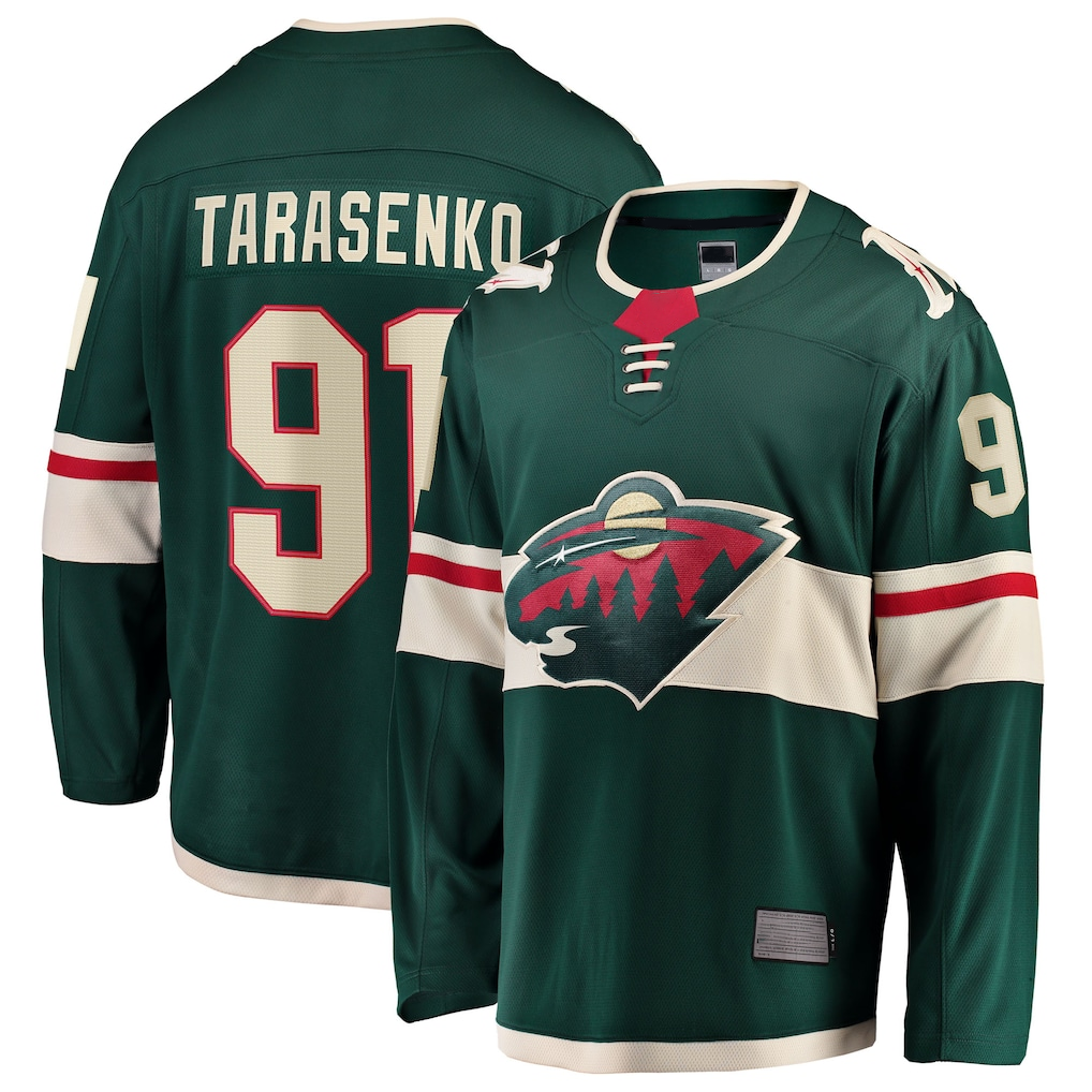 Tlead M.Wild #91 Vladimir Tarasenko Green Home Breakaway Jerseys