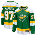 Tlead M.Wild #97 Kirill Kaprizov Green 2023-24 Alternate Breakaway Jerseys