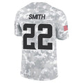 Tlead MN.Vikings #22 Harrison Smith Player Arctic Camo Salute to Service Limited Stitched Jerseys