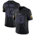 Tlead MN.Vikings #43 Andrew Van Ginkel Player Limited Black Impact Game Stitched Jerseys