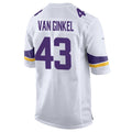 Tlead MN.Vikings #43 Andrew Van Ginkel Player Purple Home Game Stitched Jerseys