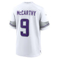 Tlead MN.Vikings #9 J.J. McCarthy Player White Alternate Game Stitched Jerseys