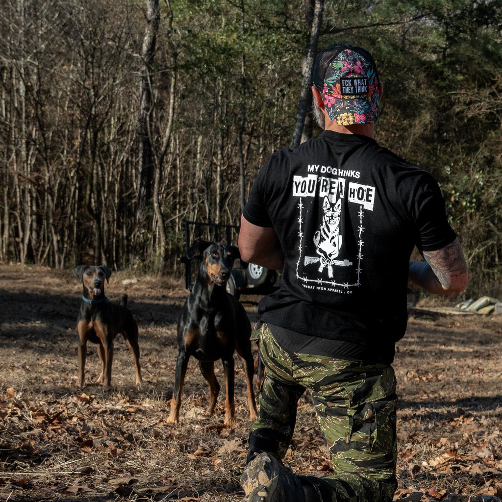 CustomNameinc cheap jerseys Ordering My Dog Thinks You're A Hoe Men's T-Shirt