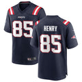 Tlead NE.Patriots #85 Hunter Henry Navy Game Home Jerseys