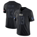Tlead NE.Patriots #13 Mack Hollins Player Black Impact LImited Home Game Stitched Jerseys
