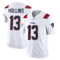 Tlead NE.Patriots #13 Mack Hollins Player White Vapor Untouchable Home Game Stitched Jerseys
