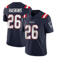 Tlead NE.Patriots #26 Hassan Haskins Player Navy Vapor Untouchable Home Game Stitched Jerseys