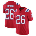 Tlead NE.Patriots #26 Hassan Haskins Player Red Vapor Untouchable Home Game Stitched Jerseys