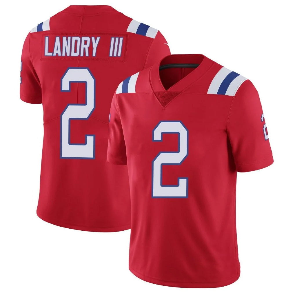 Tlead NE.Patriots #2 Harold Landry III Player Red Vapor Untouchable Home Game Stitched Jerseys