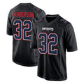Tlead NE.Patriots #32 TreVeyon Henderson Player Carbon Fashion Limited Home Game Stitched Jerseys