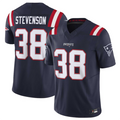 Tlead NE.Patriots #38 Rhamondre Stevenson Navy Vapor F.U.S.E. Limited American Stitched Jerseys