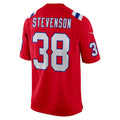 Tlead NE.Patriots #38 Rhamondre Stevenson Player Red Home Game Stitched Jerseys