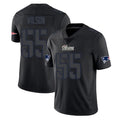 Tlead NE.Patriots #55 Jared Wilson Player Black Impact LImited Home Game Stitched Jerseys