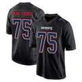 Tlead NE.Patriots #75 Alijah Vera-Tucker Player Carbon Fashion Limited Home Game Stitched Jerseys