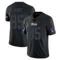 Tlead NE.Patriots #85 Hunter Henry Player Black Impact LImited Home Game Stitched Jerseys