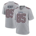 Tlead NE.Patriots #85 Hunter Henry Player Gray Fashion Limited Home Game Stitched Jerseys