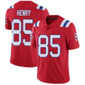 Tlead NE.Patriots #85 Hunter Henry Player Red Vapor Limited Stitched Jerseys