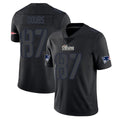 Tlead NE.Patriots #87 Romeo Doubs Player Black Impact LImited Home Game Stitched Jerseys