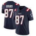 Tlead NE.Patriots #87 Romeo Doubs Player Navy Vapor Untouchable Home Game Stitched Jerseys