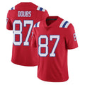 Tlead NE.Patriots #87 Romeo Doubs Player Red Vapor Untouchable Home Game Stitched Jerseys