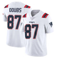 Tlead NE.Patriots #87 Romeo Doubs Player White Vapor Untouchable Home Game Stitched Jerseys
