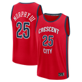 Tlead NO.Pelicans #25 Trey Murphy III Red Fast Break Replica Player Stitched Jerseys- Statement Edition