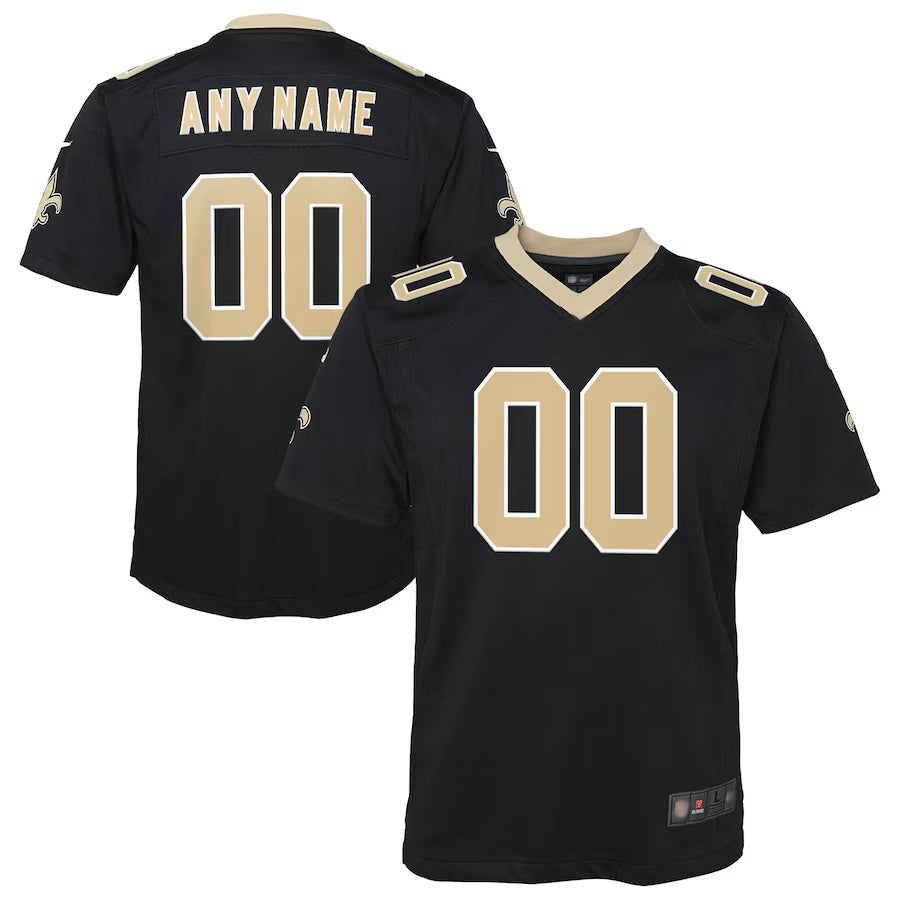 Tlead Custom NO.Saints Home Game Stitched Jerseys