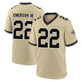 Tlead NO.Saints #22 Martin Emerson Jr. Player Gold Home Game Stitched Jerseys