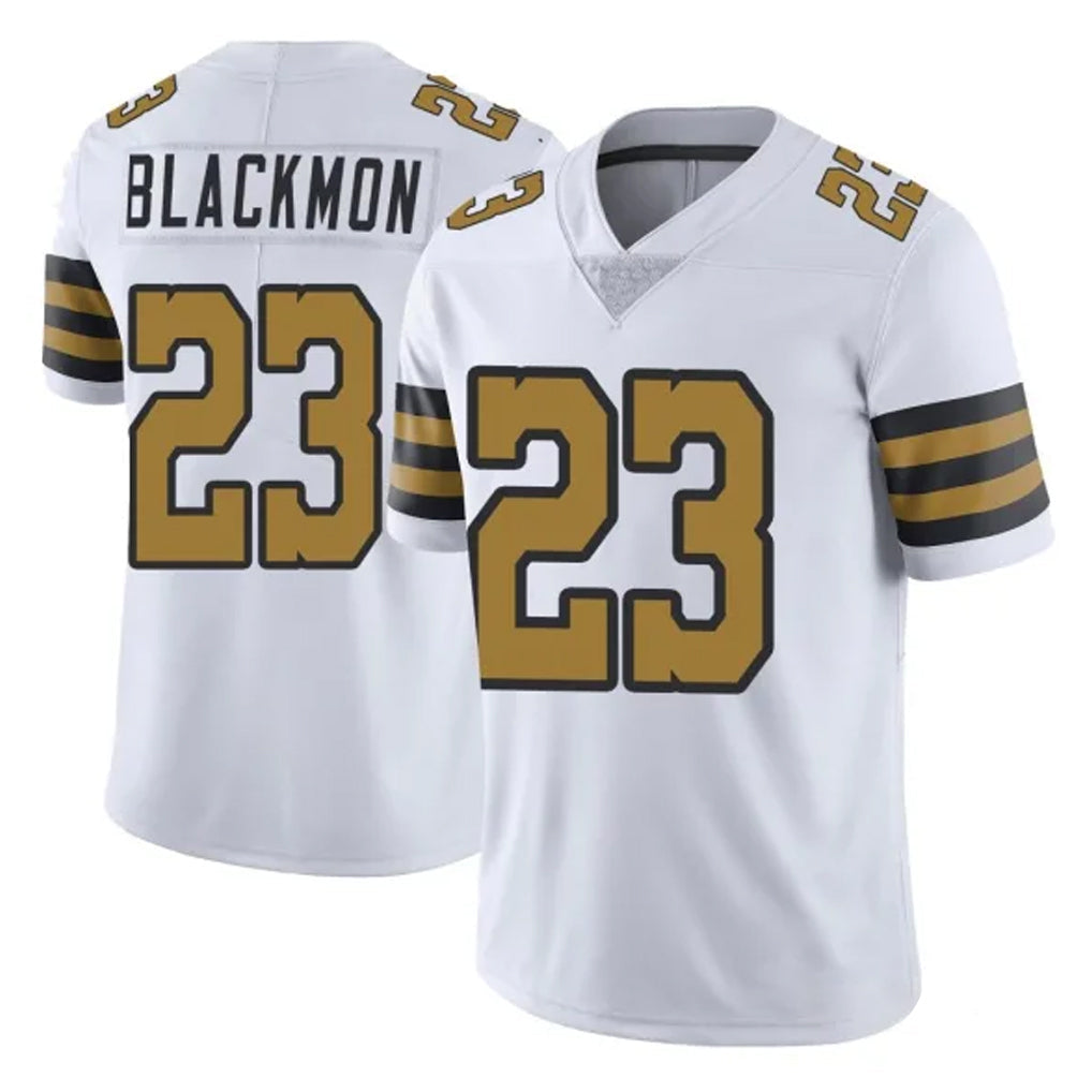 Tlead NO.Saints #23 Julian Blackmon Player White Limited Color Rush Home Game Stitched Jerseys