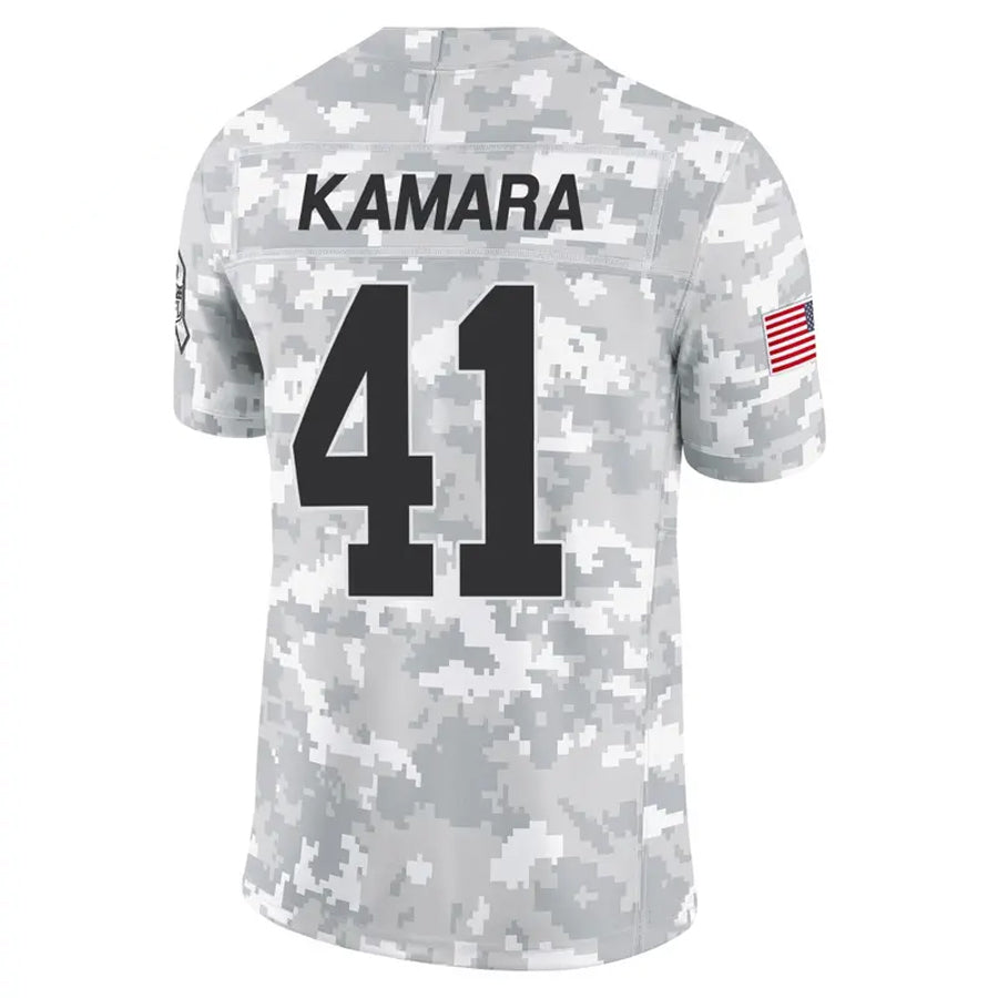 Tlead NO.Saints #41 Alvin Kamara Player Arctic Camo Salute to Service Limited Stitched Jerseys