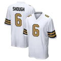 Tlead NO.Saints #6 Tyler Shough Player White Alternate Home Game Stitched Jerseys