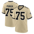 Tlead NO.Saints #75 Taliese Fuaga Player Gold Home Game Stitched Jerseys