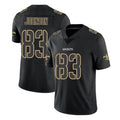 Tlead NO.Saints #83 Juwan Johnson Player Black Impact Limited Home Game Stitched Jerseys