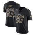 Tlead NO.Saints #87 Noah Fant Player Black Impact Limited Home Game Stitched Jerseys